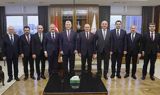 Van TSO heyeti Ticaret Bakanı ile görüştü