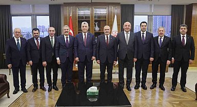 Van TSO heyeti Ticaret Bakanı ile görüştü
