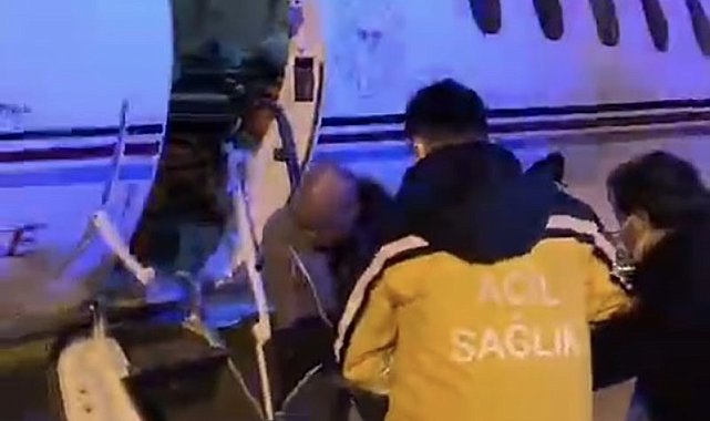 11 aylık bebek uçak ambulansla Van'dan İstanbul'a sevk edildi