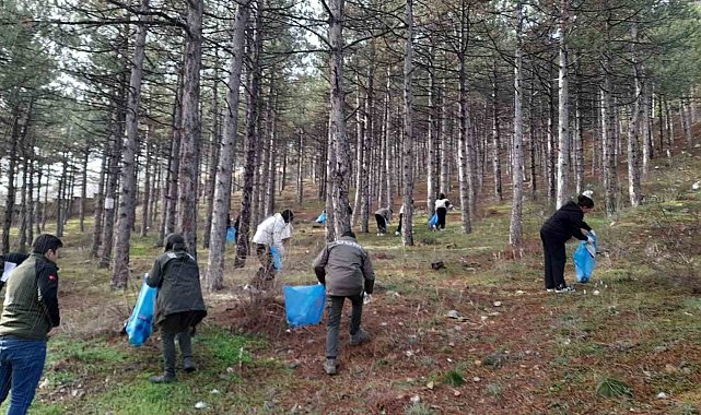Akşehir'de orman yangınlarına karşı örnek çalışma