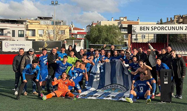 Aliağa Helvacı Spor U-18 Takımı, İzmir şampiyonu oldu