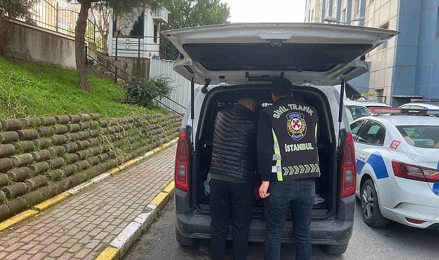 Avcılar'da trafik kullarını ihlal eden sürücüye 6 bin 457 TL ceza