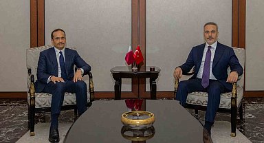 Bakan Fidan, Katarlı mevkidaşı Al Thani ile bir araya geldi