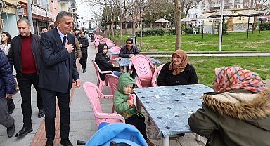 Başkan Şimşek, mahalle ziyaretlerine devam ediyor