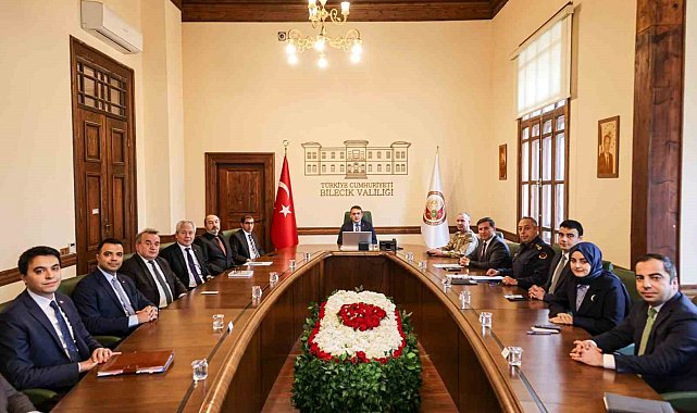 Bilecik'te İl Asayiş ve Güvenlik Toplantısı yapıldı