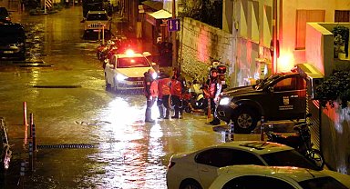 Bodrum Belediyesi yağış nöbetindeydi