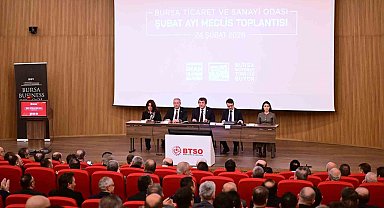 BTSO meclisi Bursa Business School'da toplandı