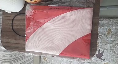 Bursa'da kuryeden bayrak hassasiyeti : Duyarlı hareket kamerada