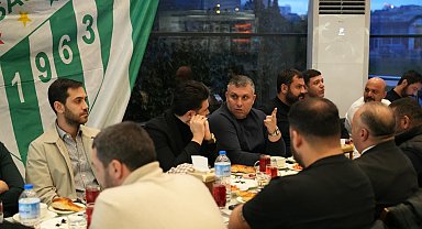 Bursaspor ve MKE Ankaragücü iftar sofrasında buluştu
