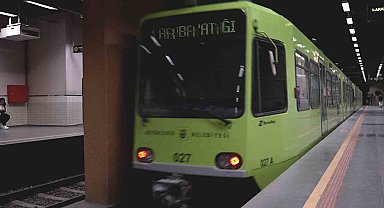 BURULAŞ'tan Osmangazi istasyonunda bakım çalışması