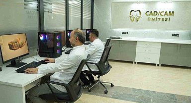 CADCAM Dijital Protez Üretim Sistemi, Nimet Bayraktar Ağız ve Diş Sağlığı Hastanesi'nde hizmete girdi