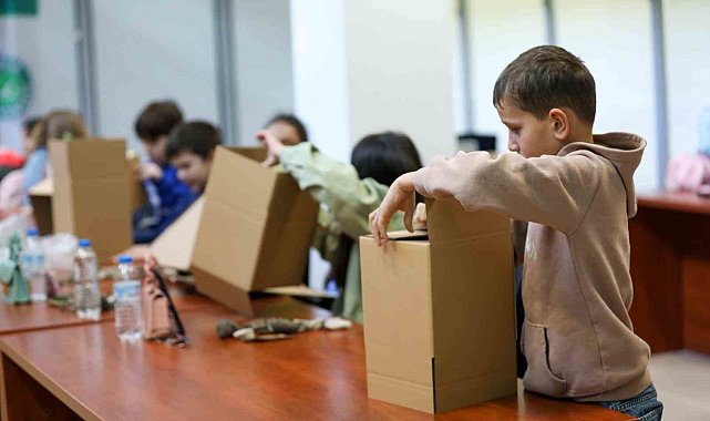 Çocuklar bir günlüğüne mimar oldu