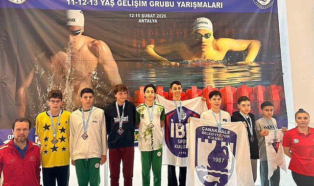 Denizlili yüzücü Türkiye şampiyonu oldu