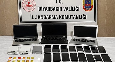 Diyarbakır'da dolandırıcılık ve yasa dışı bahis operasyonunda 5 şahsı tutuklandı