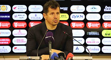 Emre Belözoğlu: "Bugün oynadığımız futbola çok fazla söylenecek bir şey yok"