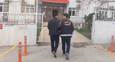 Erzin'de hırsızlık şüphelisi tutuklandı