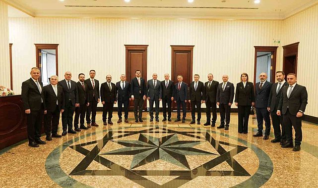 ETSO Heyeti Efkan Ala'yı ziyaret etti