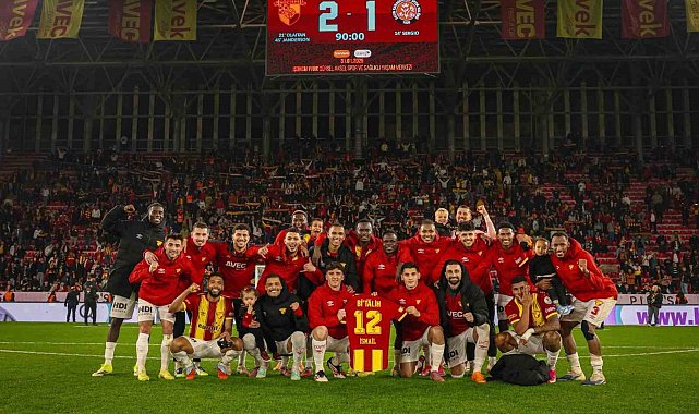 Göztepe, Avrupa hedefine emin adımlarla ilerliyor