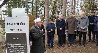 Halk Ozanı İhsan Ozanoğlu vefatının 45. yılında dualarla anıldı