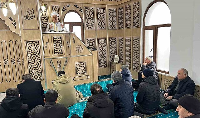 Hayırsever iş insanı babası adına cami yaptırdı