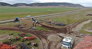 İnönü'de mahalle içi yollar yenileniyor