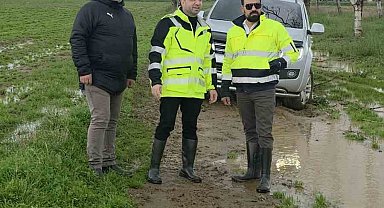 İzmir'de gazeteci habere giderken haber oldu