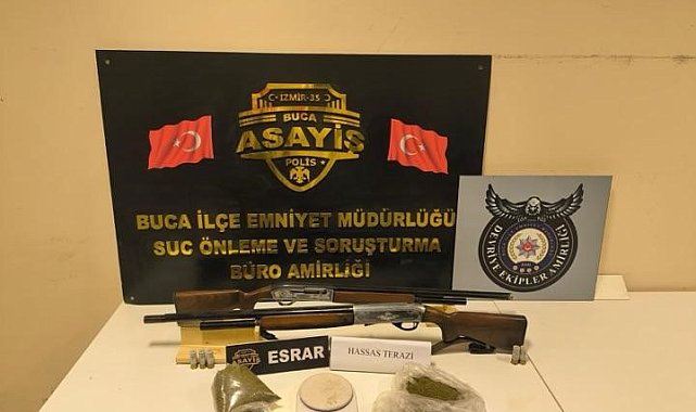 İzmir'de uyuşturucu operasyonu: 1 gözaltı