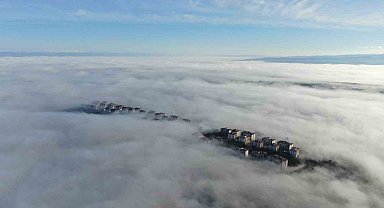 Kastamonu'da sis denizi görsel şölen sundu