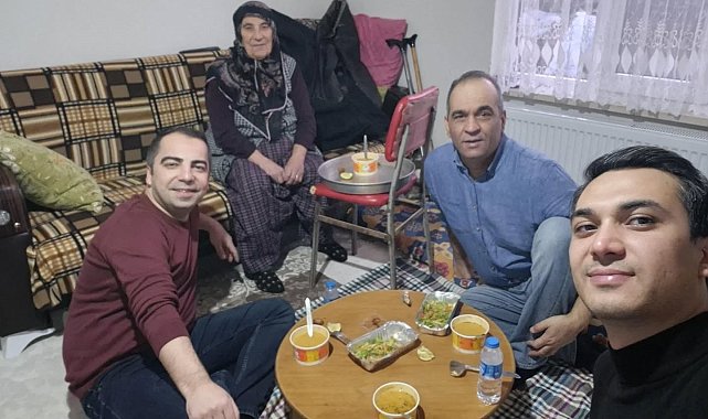 Kaymakam Uçar Kükürt Köyü'nde iftar sofrasına konuk oldu