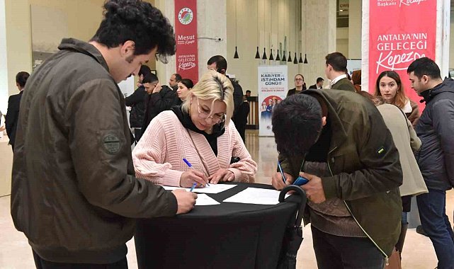 Kepez iş arayanları havacılık sektörüyle buluşturdu