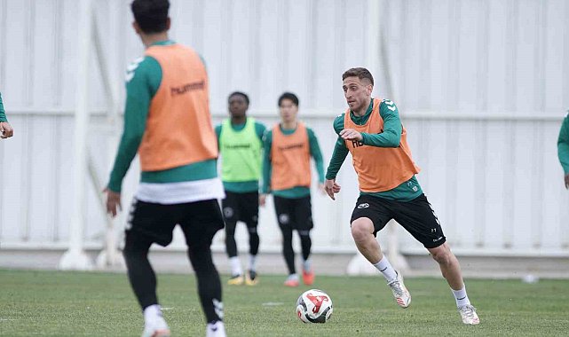 Konyaspor, Galatasaray maçı hazırlıklarına devam etti