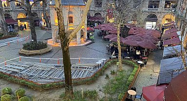 Koza Han'da kafelerin tahliye kararına yargı freni