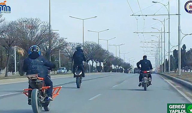 Malatya'da tehlikeli motosiklet şovuna ağır fatura