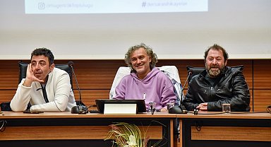 Meçhul Paşa oyuncuları OMÜ'de öğrencilerle buluştu