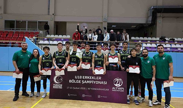 Merkezefendi Belediyesi U18 Erkek Basketbol Takımı Afyonkarahisar'da namağlup şampiyon oldu