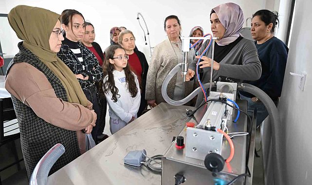 Mersin'de 'Köyümüz Atölye' ile kadın üreticilere güçlü destek