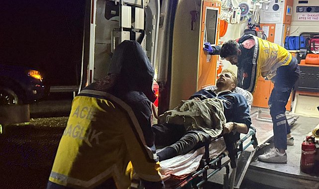 Önce refüje ardından bariyerlere çarptı: 2 yaralı