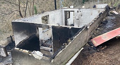 Ordu'da ev yangını