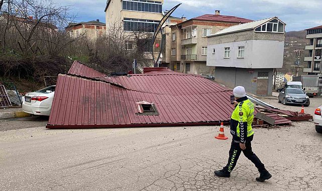 Ordu'da fırtına hayatı olumsuz etkiledi