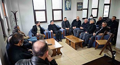 Öztürk ve Koç sahada incelemelerde bulundu