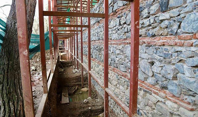Sadabad Sarayı'nda restorasyon çalışmaları tüm hızıyla sürüyor