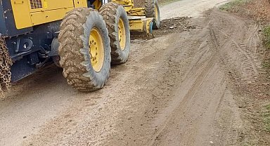 Sinop'ta heyelan sonrası temizlik çalışmaları sürüyor