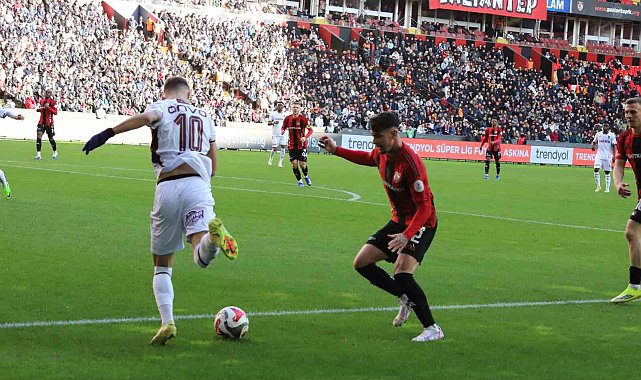 Trendyol Süper Lig: Gaziantep FK: 0 - Trabzonspor: 0