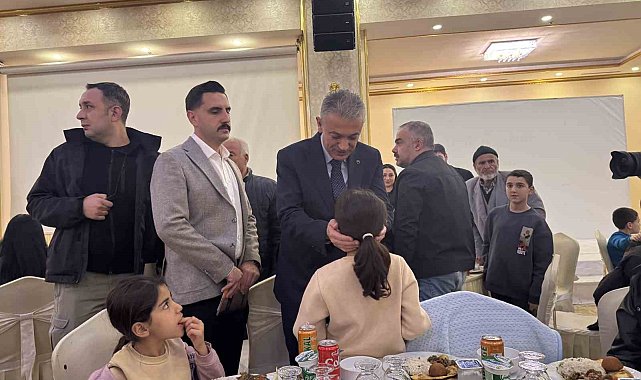 Vali Akkoyun, gazi ve şehit aileleriyle iftarda buluştu