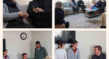 Vali Aydoğdu'dan hane ziyaretleri