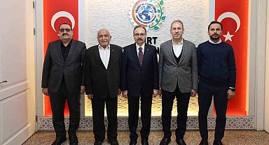Vali Kızılkaya Siirt TSO başkan vekiliyle görüştü