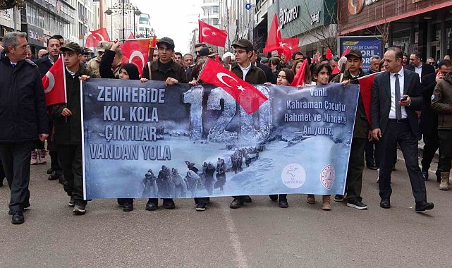 Van'da donarak şehit olan 120 kahraman çocuk unutulmadı