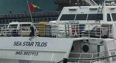 Yalova'da tersaneye bağlı geminin 6 personeli için kurtarma operasyonu