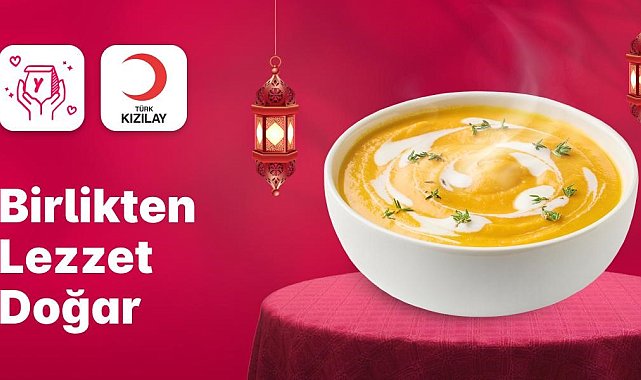 Yemeksepeti ve Kızılay'ın "Birlikten Lezzet Doğar" projesi devam ediyor
