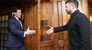 Zelenskiy, barış görüşmeleri öncesinde ABD Dışişleri Bakanı Rubio ile bir araya geldi